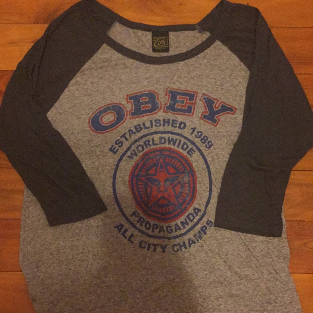 Obey Baseball Tee